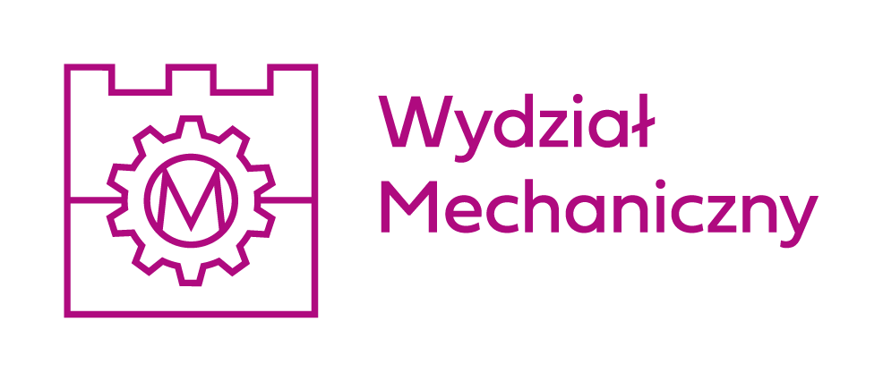 asymetryczne logo Wydziału Mechanicznego do stosowania wraz z logo Politechniki Krakowskiej